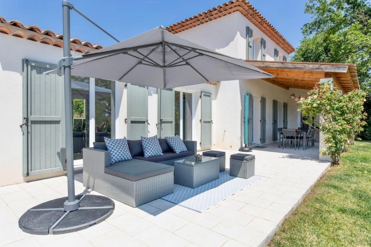 Cote D'Azur, Villa New Gold Dream With Heated And Privat Pool, Sea View Le Rouret Екстериор снимка